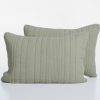 Nef-Nef Homeware Μαξιλαροθήκη Elements-Ecstatic Σετ 2 τεμ. 52x72 Green