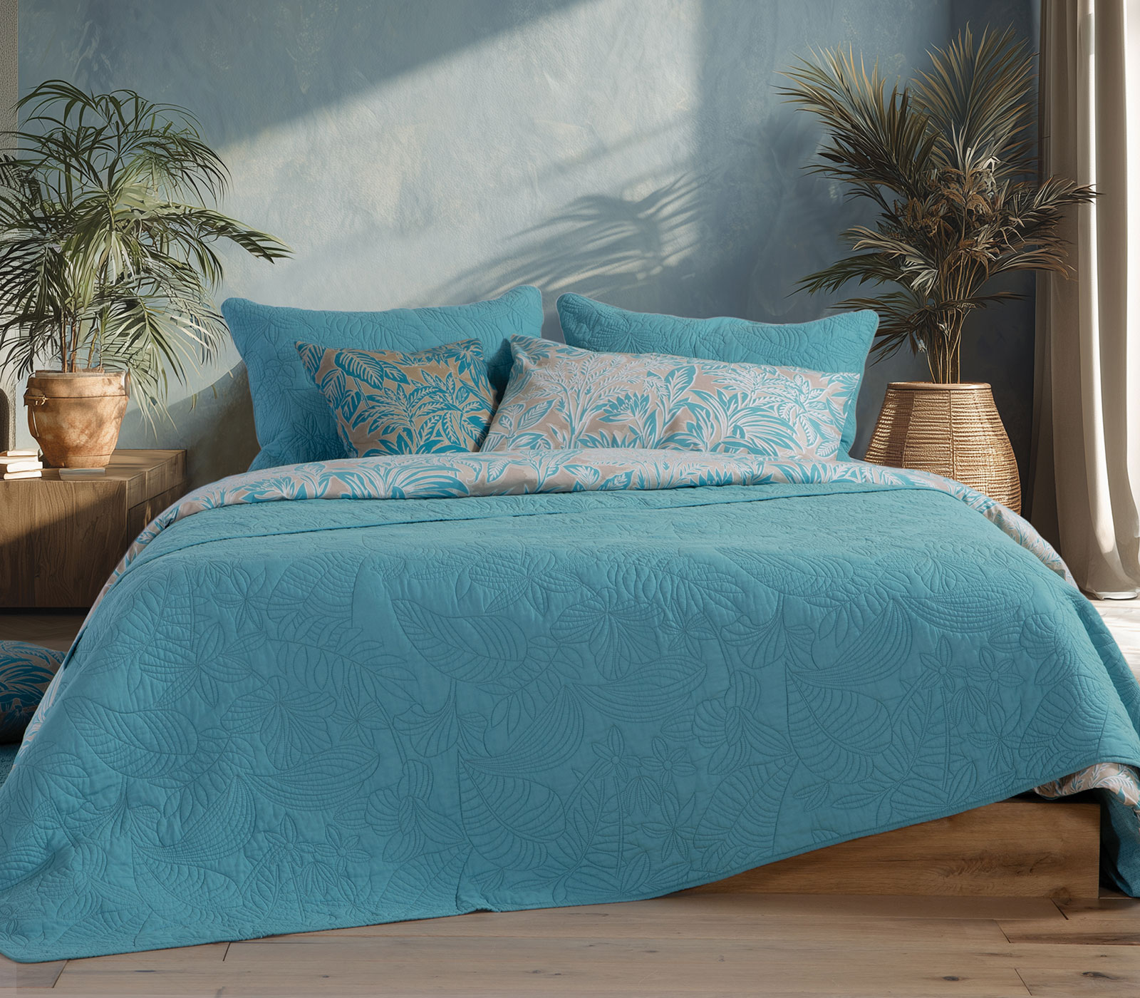 Nef-Nef Homeware Κουβερλί Υπέρδιπλο Charisma 230x240 BLUE