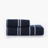 Nef-Nef Homeware Σετ Πετσέτες 2 τεμ. Sea Coast 70x140 Μαύρο