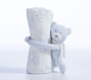 ΚΟΥΒΕΡΤΑΚΙ ΜΕ ΑΡΚΟΥΔΑΚΙ TEDDY 75X100 NEF-NEF HOMEWARE