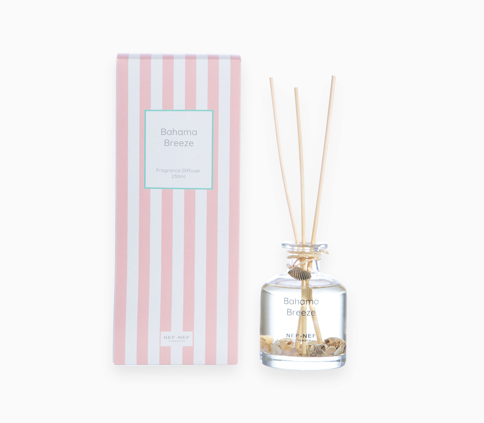 ΑΡΩΜΑΤΙΚΟ ΧΩΡΟΥ ΜΕ ΣΤΙΚΣ BAHAMA BREEZE 230ml NEF-NEF HOMEWARE