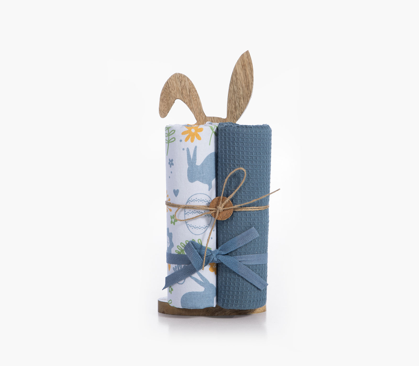 ΞΥΛΙΝΟΣ ΛΑΓΟΣ ΜΕ ΠΟΤΗΡΟΠΑΝΟ ΣΕΤ 2ΤΜΧ HARE NEF-NEF HOMEWARE