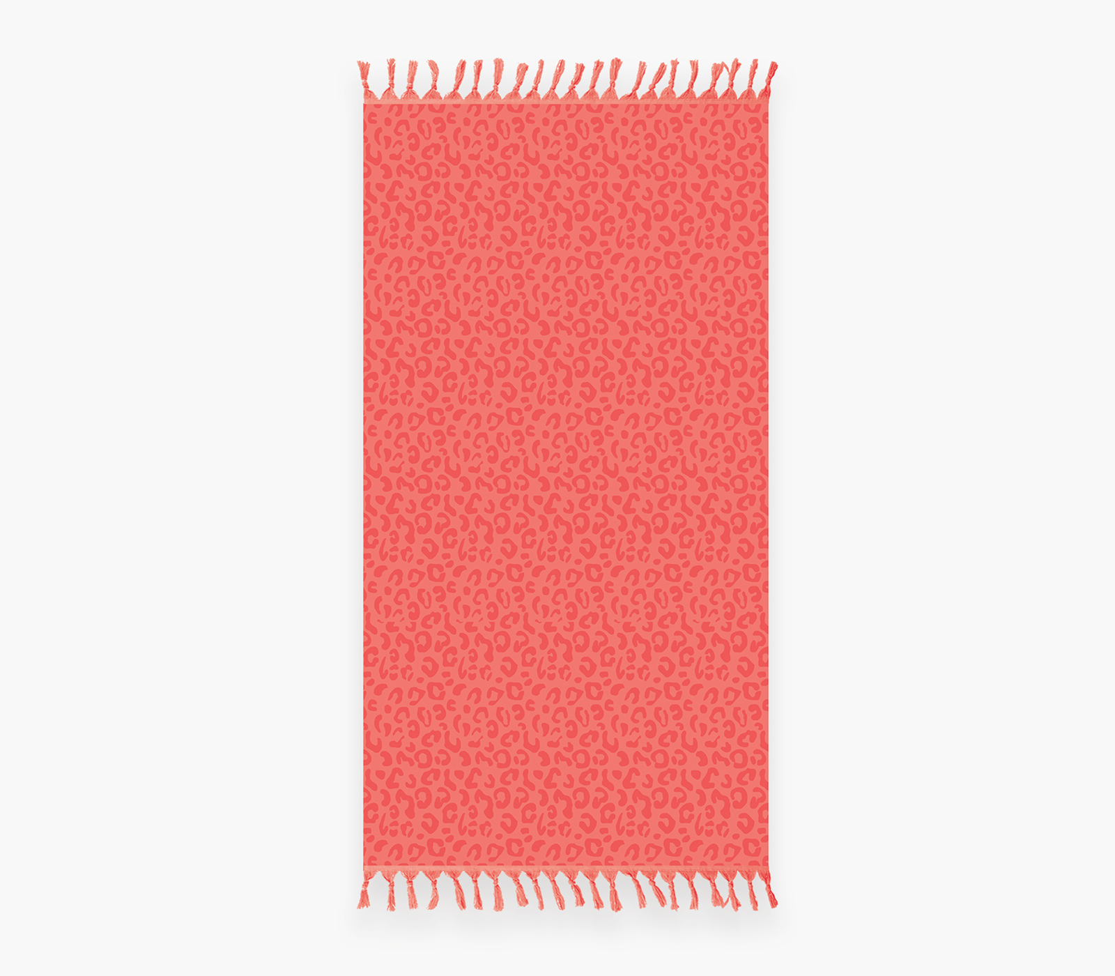 Nef-Nef Homeware Πετσέτα Θαλάσσης Kenya 80x160 Orange