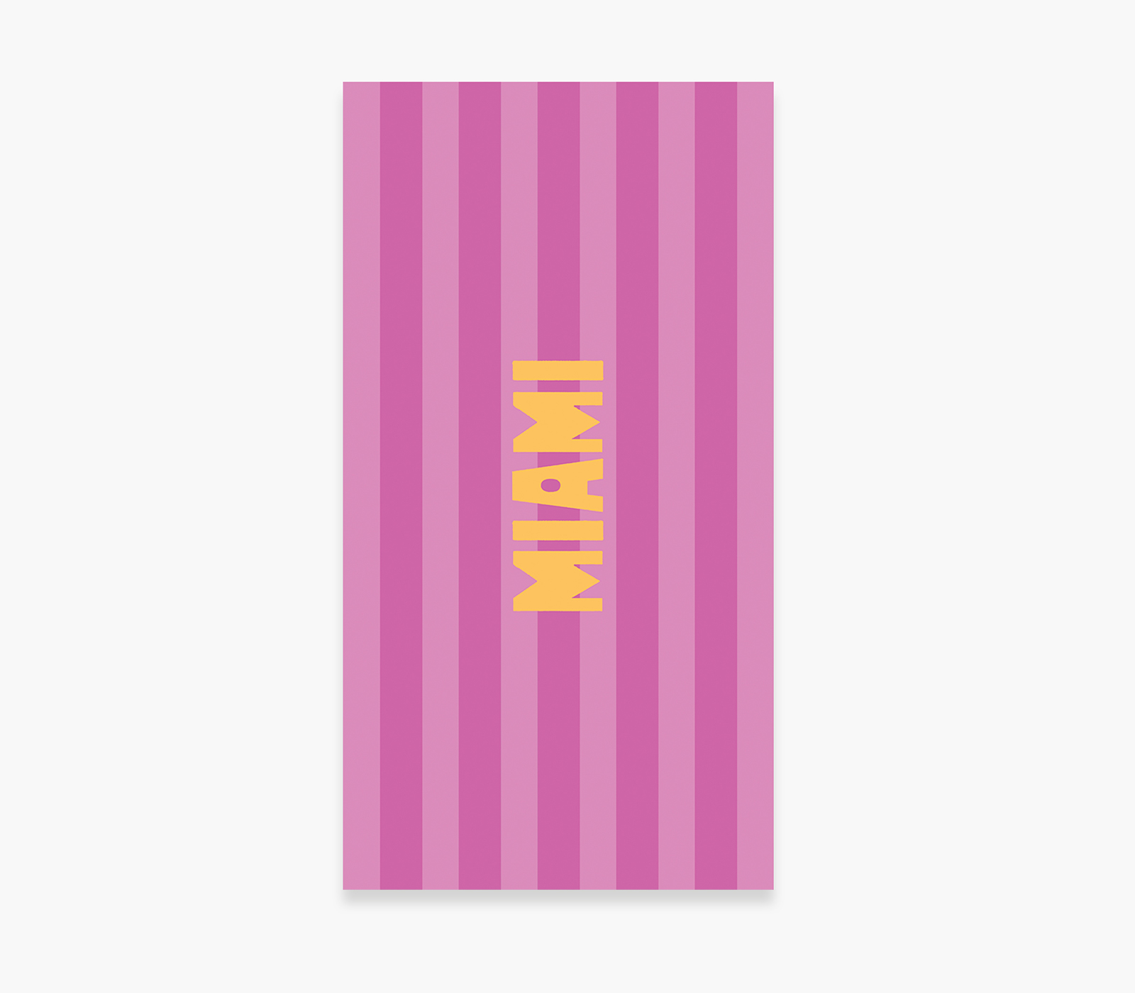 Nef-Nef Homeware Πετσέτα Θαλάσσης Miami 80x160 Pink