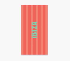 Nef-Nef Homeware Πετσέτα Θαλάσσης Ibiza 80x160 Orange