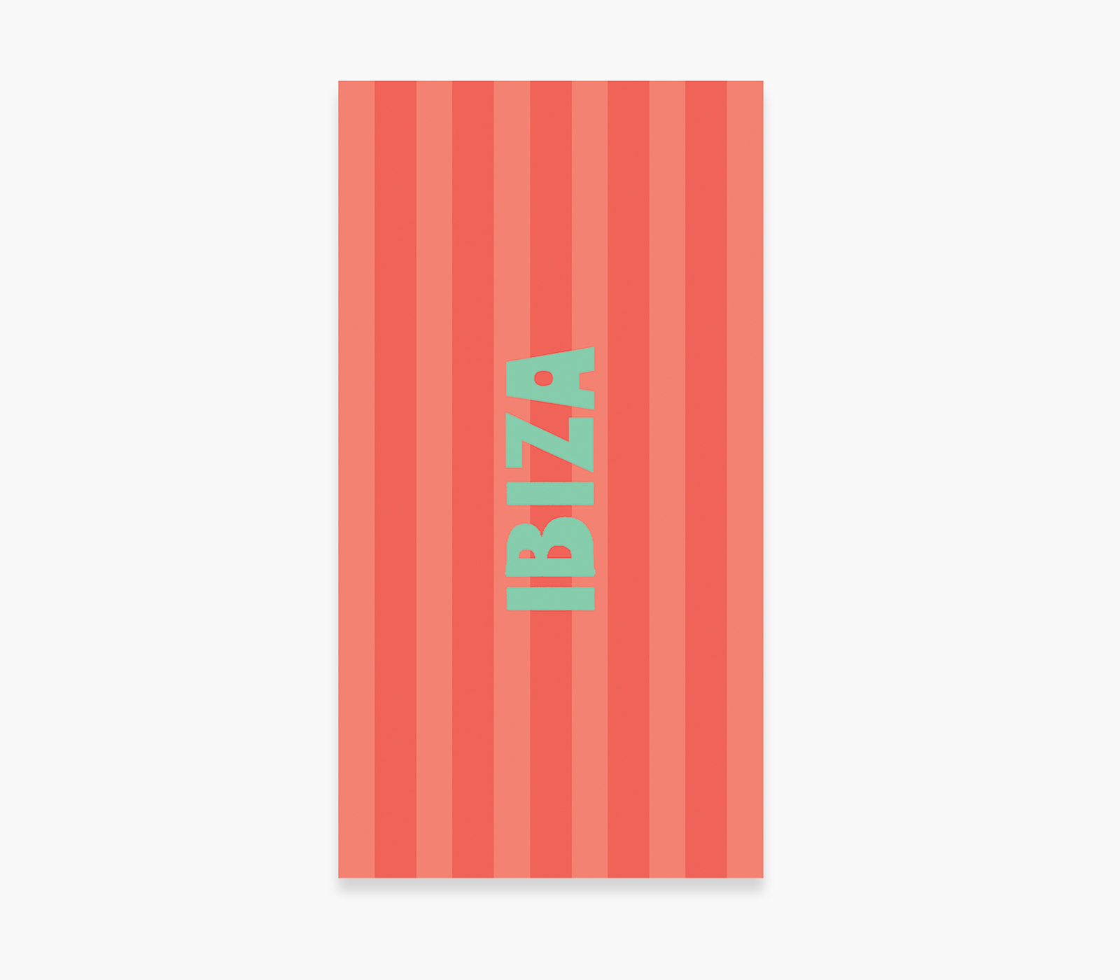 Nef-Nef Homeware Πετσέτα Θαλάσσης Ibiza 80x160 Orange