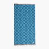 Nef-Nef Homeware Πετσέτα Θαλάσσης Sparkle Fringes 90x170 Blue