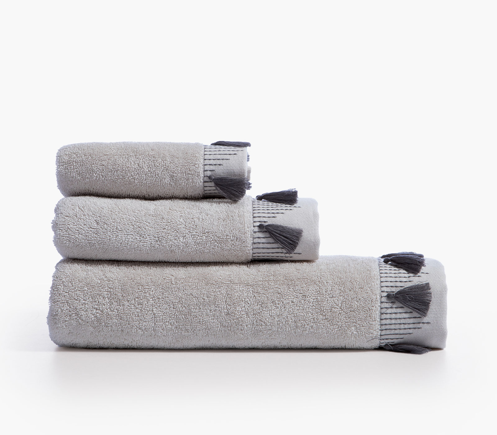 Nef-Nef Homeware Σετ Πετσέτες 3 τεμ. Momentum 70x140 Μπεζ