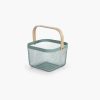 Nef-Nef Homeware Καλάθι Με Λαβή Vista 24x24x17 Πράσινο