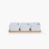 Nef-Nef Homeware Μπωλ Σετ 3 τεμ. Με Δίσκο Sage
