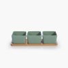 Nef-Nef Homeware Μπωλ Σετ 3 τεμ. Με Δίσκο Sage