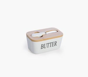 ΔΟΧΕΙΟ ΒΟΥΤΥΡΟΥ ΜΕ ΜΑΧΑΙΡΙ ΚΑΙ ΚΑΠΑΚΙ BRICK NEF-NEF HOMEWARE