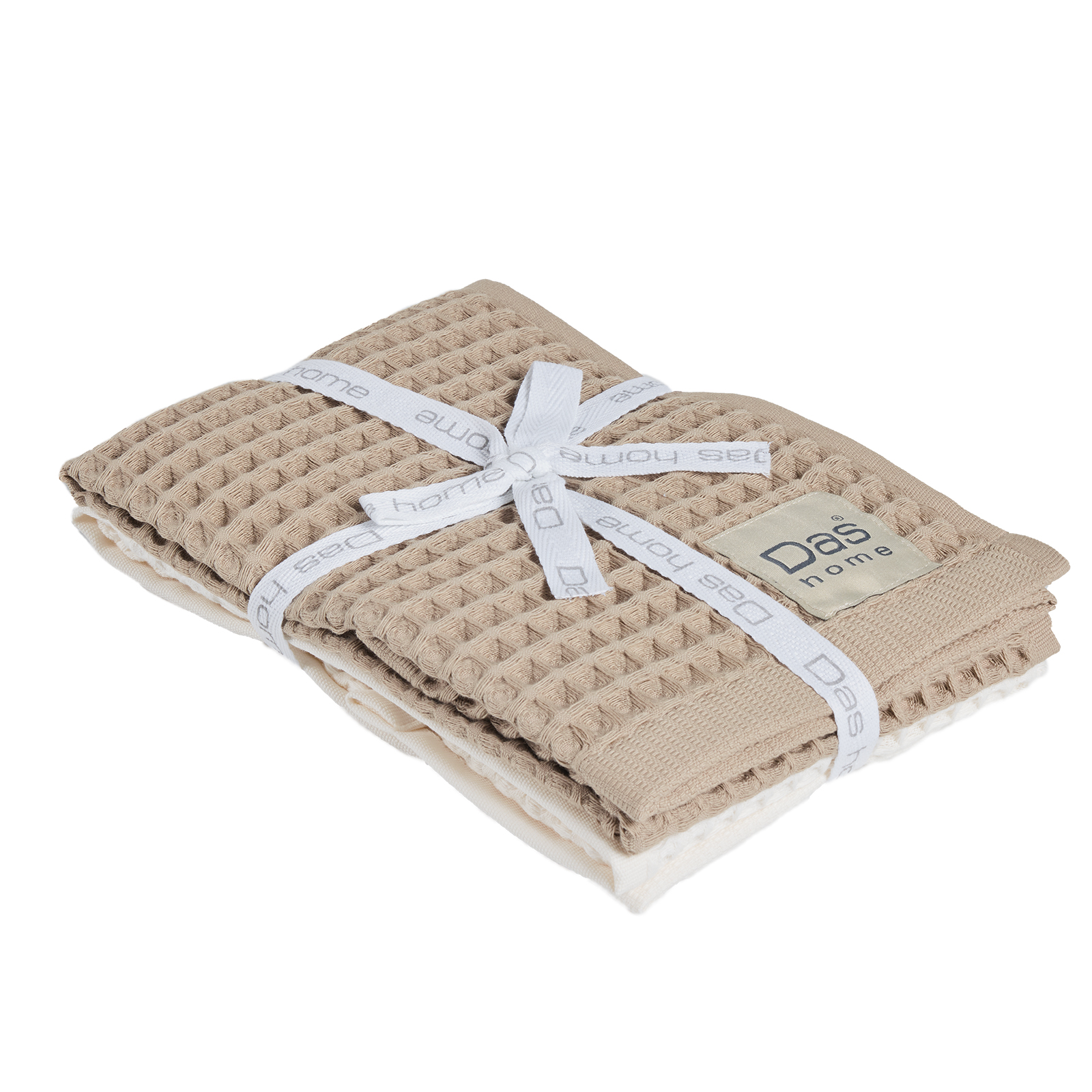 Das Home Σετ Ποτηροπανα 2Τμχ 40Χ60 0800 Beige - Ivory Beige - Ivory - Image 3