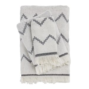 Das Home Σετ Πετσετες 3Τεμαχιων Best 0873 Black Black