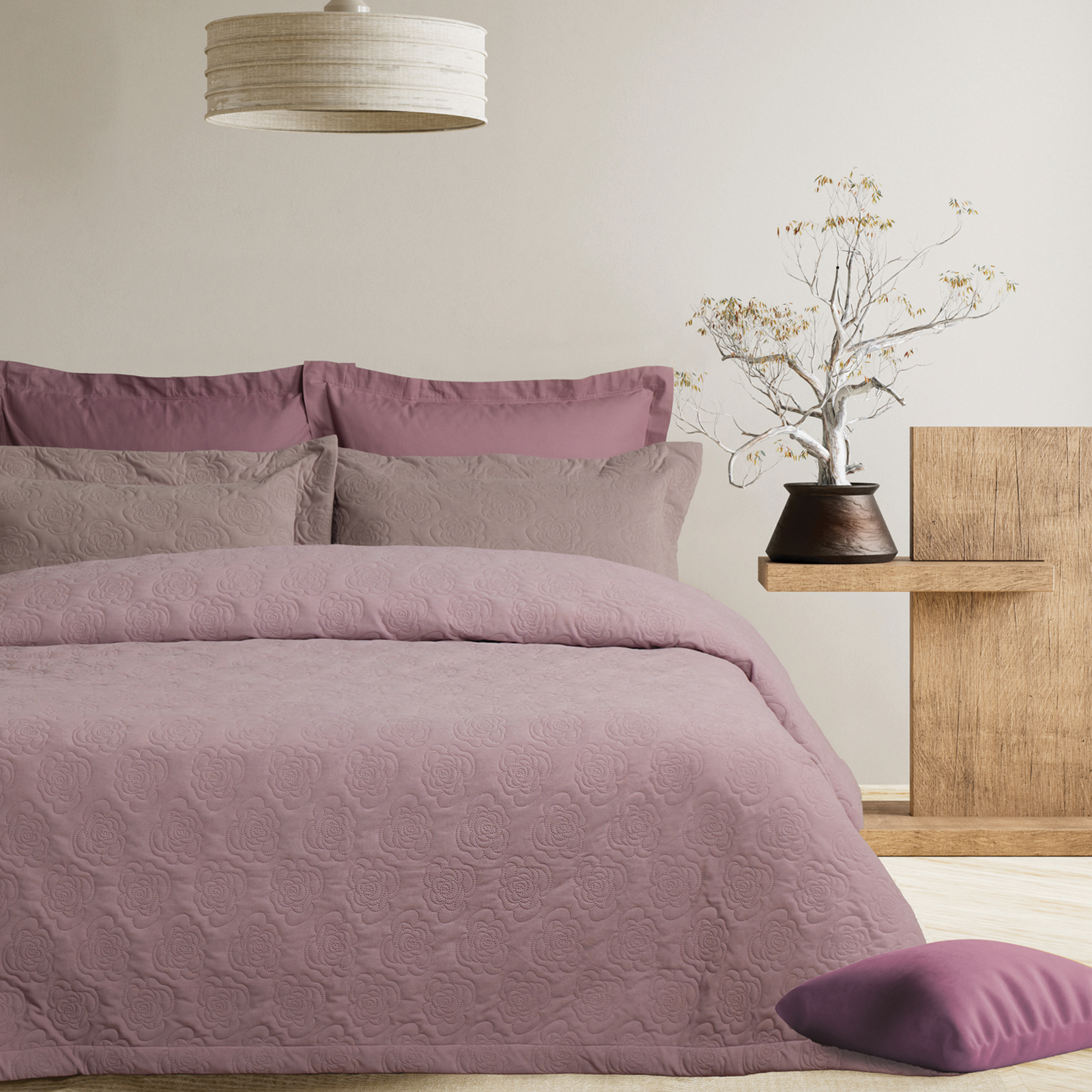 Das Home Ζευγος Μαξιλαροθηκες Happy 0289 Lilac - Image 4