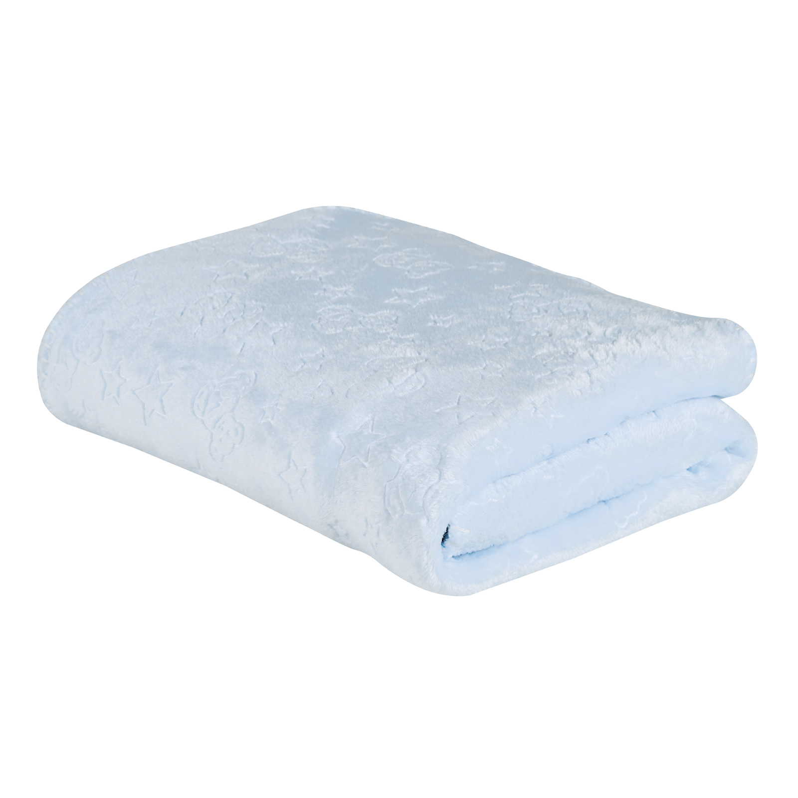 Das Baby Κουβερτα Fleece 75X100 Relax 4905 Light Blue Light Blue - Image 4
