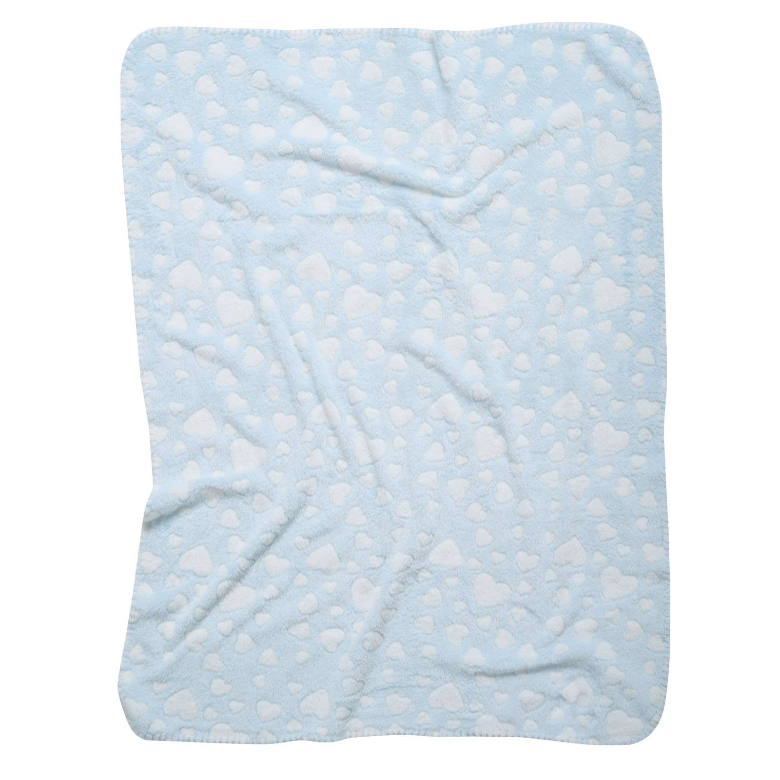 Das Baby Κουβερτα Fleece 75X100 Relax 4908 Light Blue Light Blue - Image 5