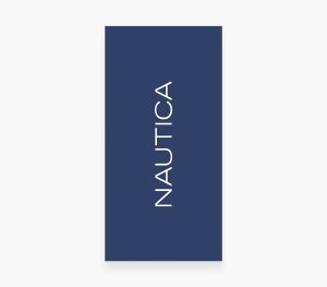 Nef-Nef Homeware ΠΕΤΣΕΤΑ ΘΑΛΑΣΣΗΣ NAUTICA-NAU LOGO 80X160