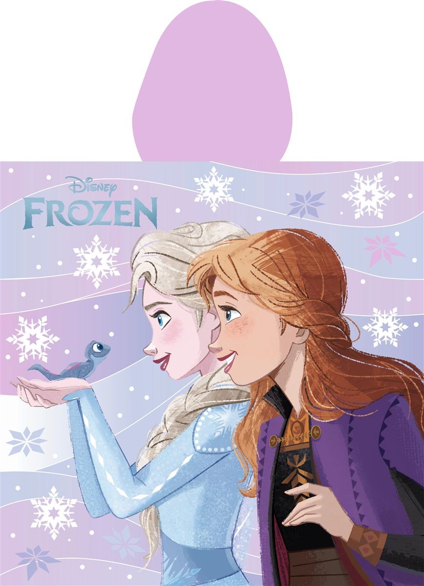 DIMcol Πόντσο Θαλάσσης Quick Dry Disney Home Frozen 199 50X100 Lilac 100% Microfiber - Image 2