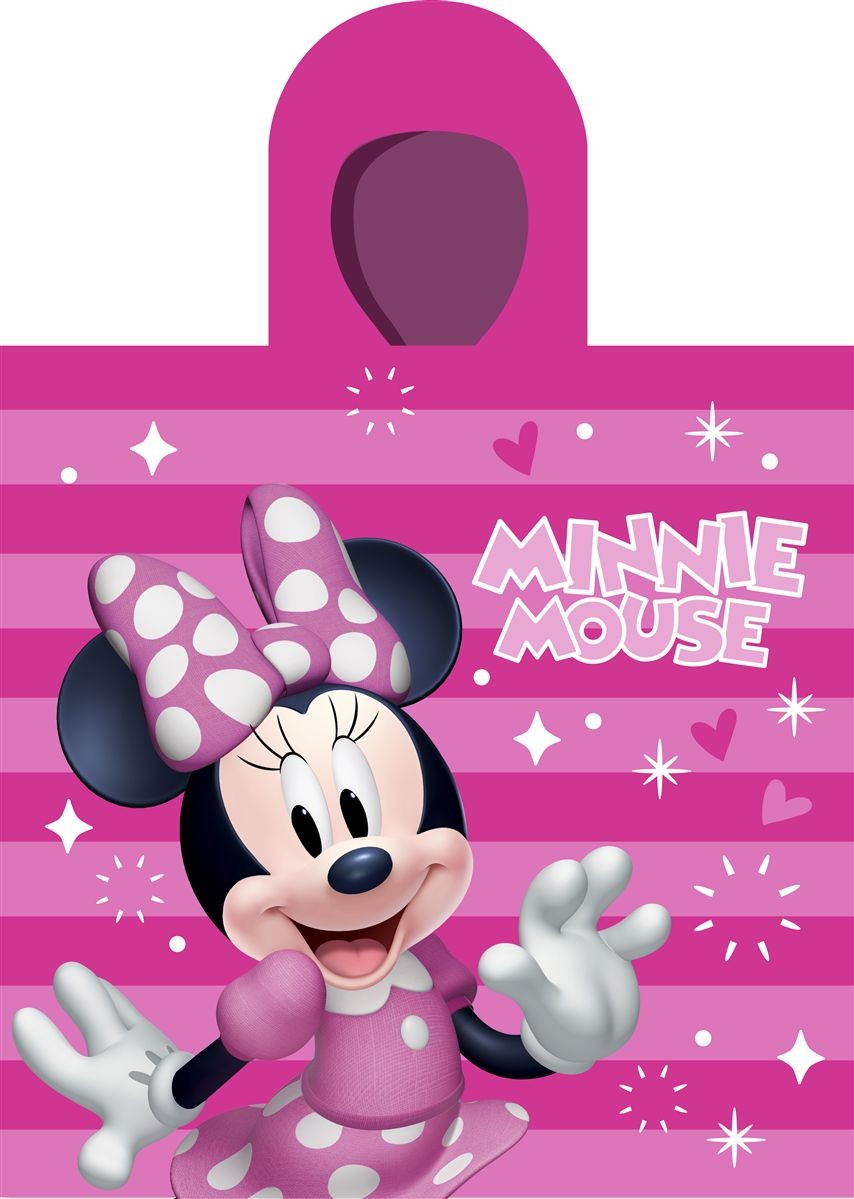 DIMcol Πόντσο Θαλάσσης Quick Dry Disney Home Minnie 194 50X100 Fuchsia-Pink 100% Microfiber