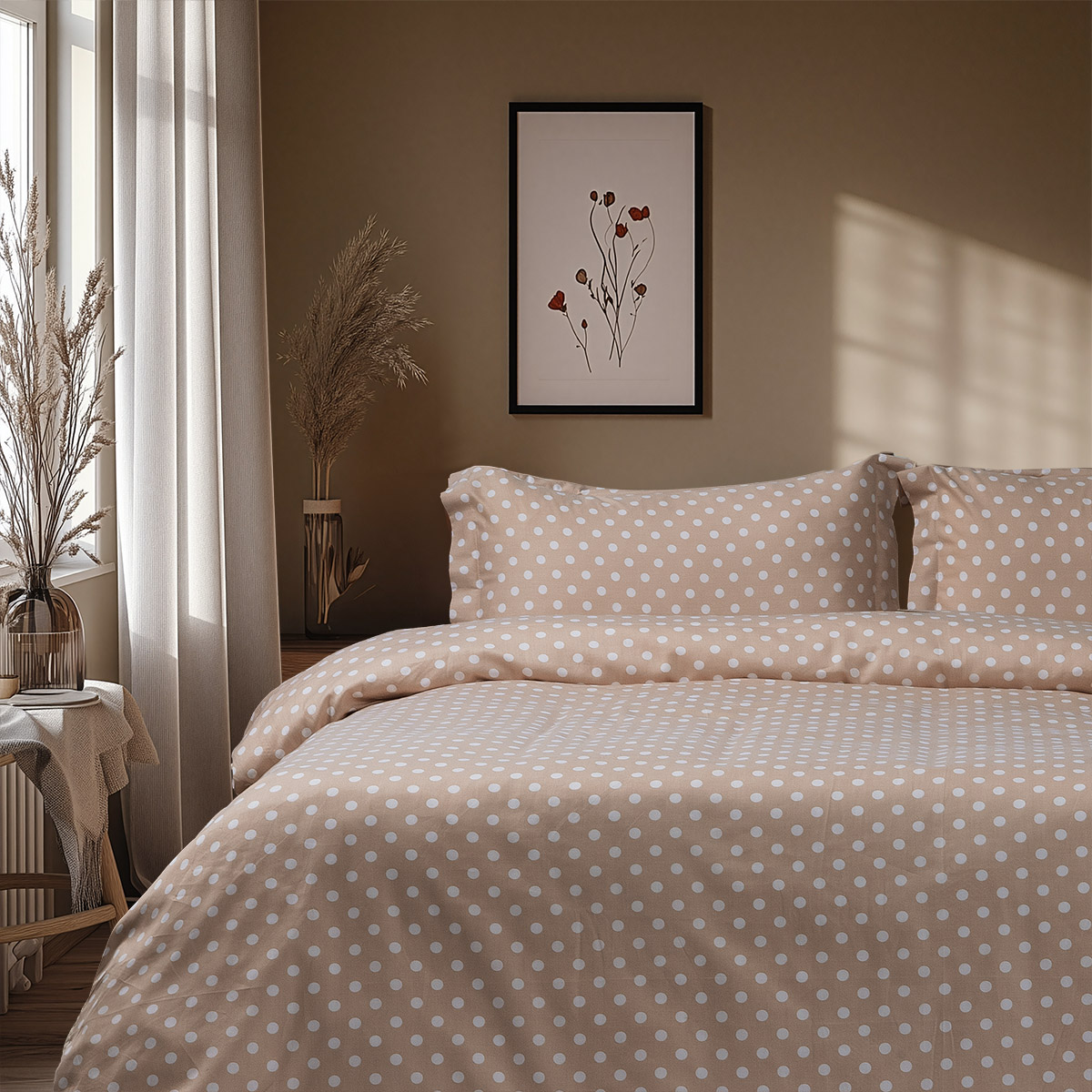 Beauty Home Σετ σεντόνια μονά με λάστιχο Art 10101 Fancy 110x200+30 Μπεζ