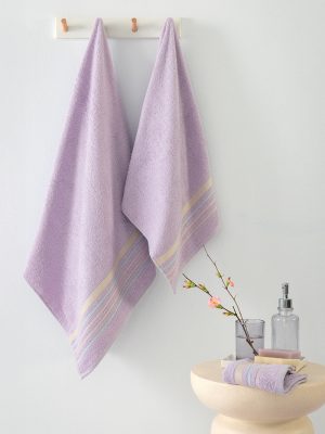 Palamaiki Σετ Πετσέτες (30X50, 50X90, 70X140) MONICA LILAC