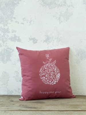 Nima Home Διακοσμητικό μαξιλάρι 45x45 - Ornament Κόκκινο