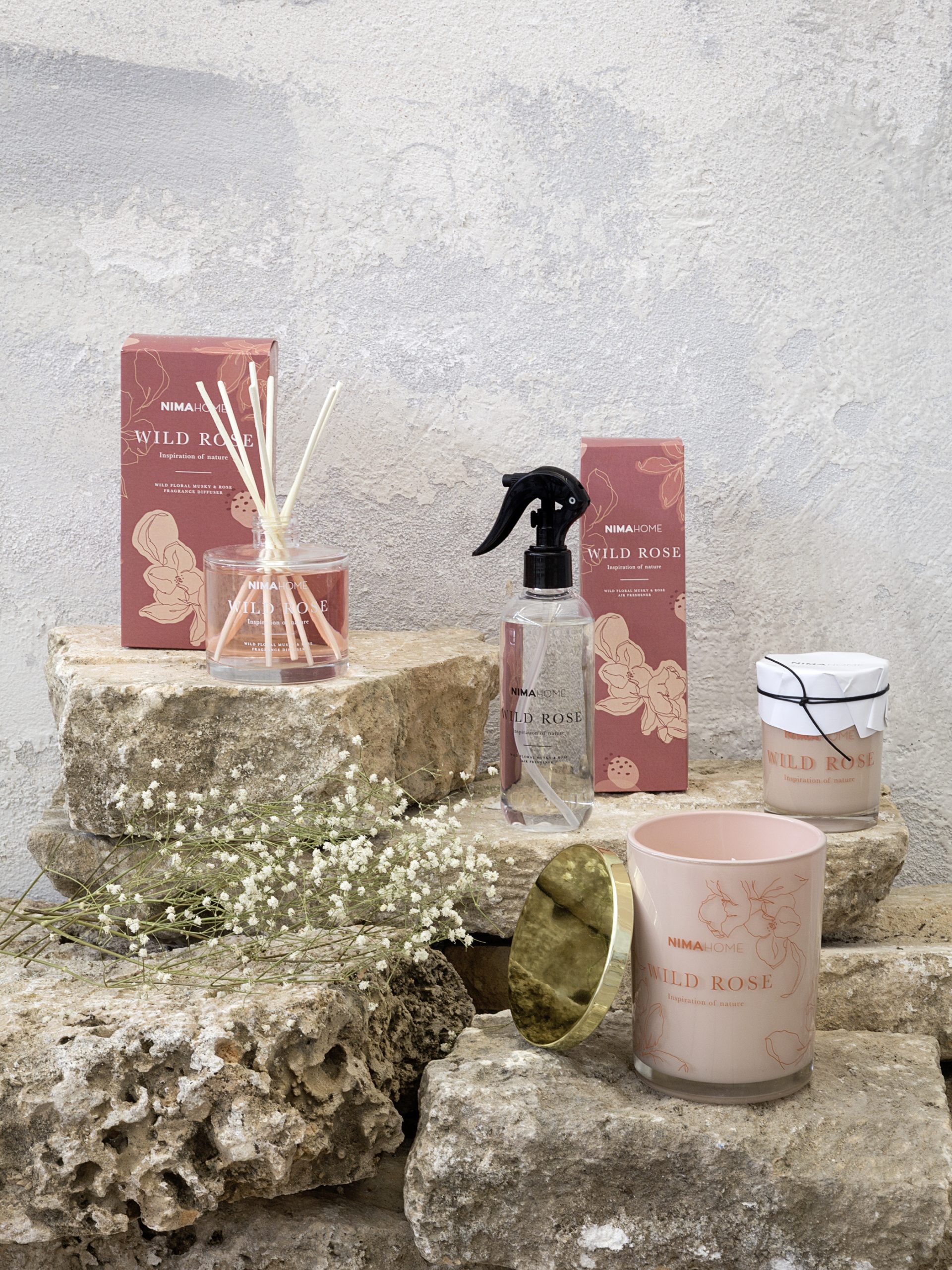 NIMA Home Αρωματικό Σπρέι 240ml - Wild Rose
