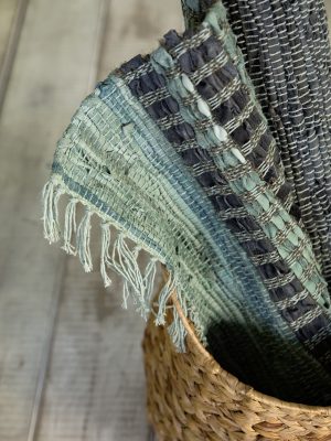 NIMA Home Χαλάκι 60x130 - Claudine Green Πράσινο, Γκρι