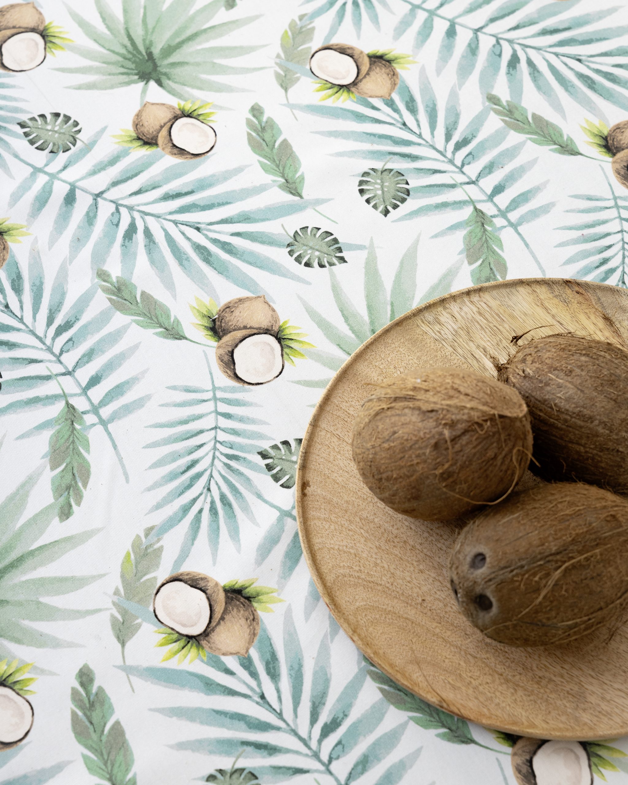Nima Home Τραπεζομάντηλο 140x240 - Coconut Σιέλ, Πετρόλ - Image 2