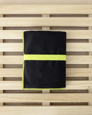 Nima Home Πετσέτα Θαλάσσης 75x150 - Riva Black Μαύρο