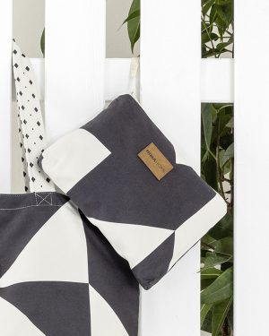 Nima Home Νεσεσέρ θαλάσσης 25x17 - Abstract Λευκό, Μαύρο
