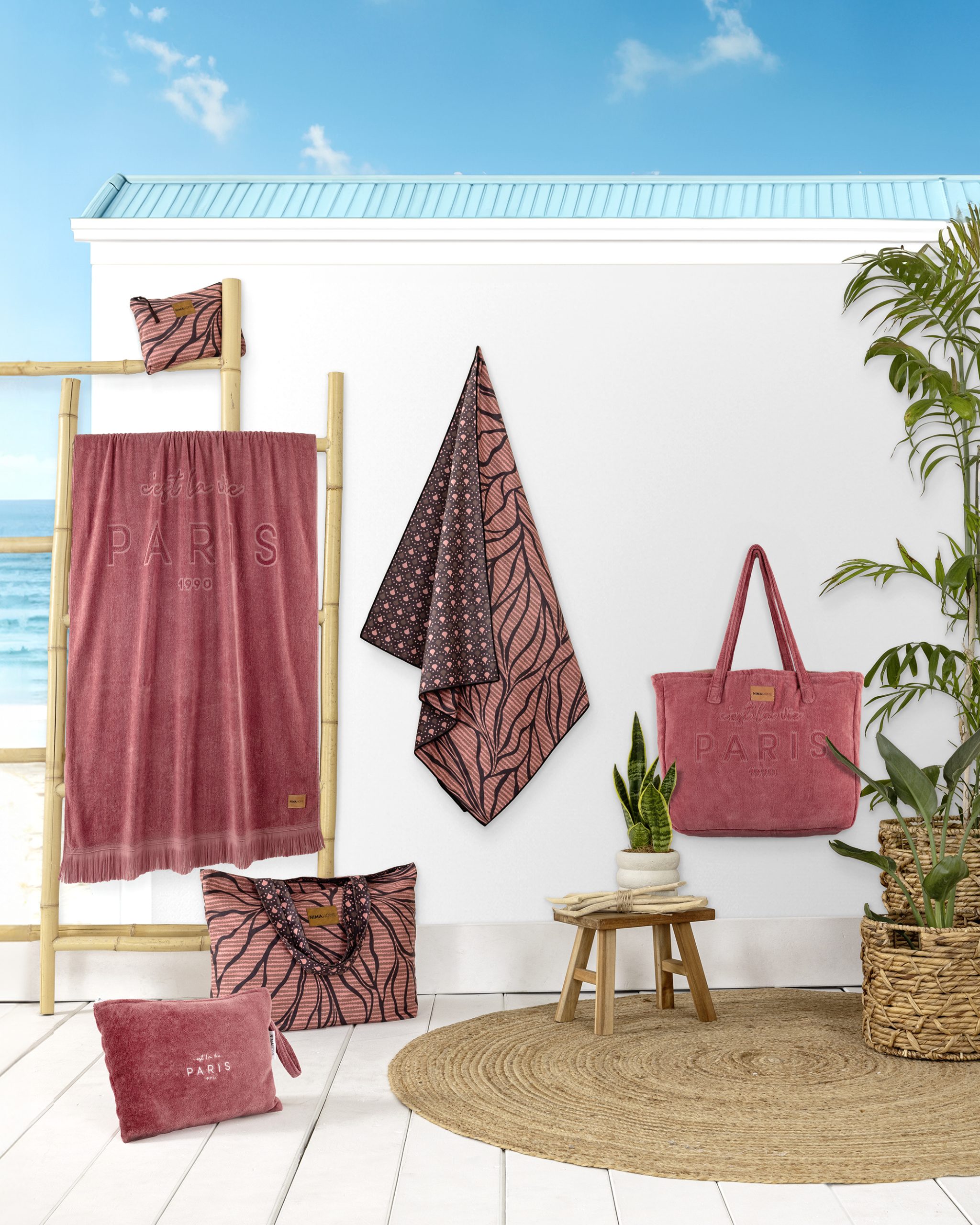 Nima Home Νεσεσέρ θαλάσσης 25x17 - Te Quiero Κόκκινο, Κεραμιδί, Μαύρο - Image 2