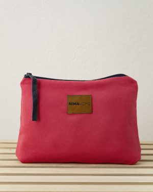 Nima Home Νεσεσέρ θαλάσσης 25x17 - Riva Vivid Pink / Dark Gray Κόκκινο, Γκρι