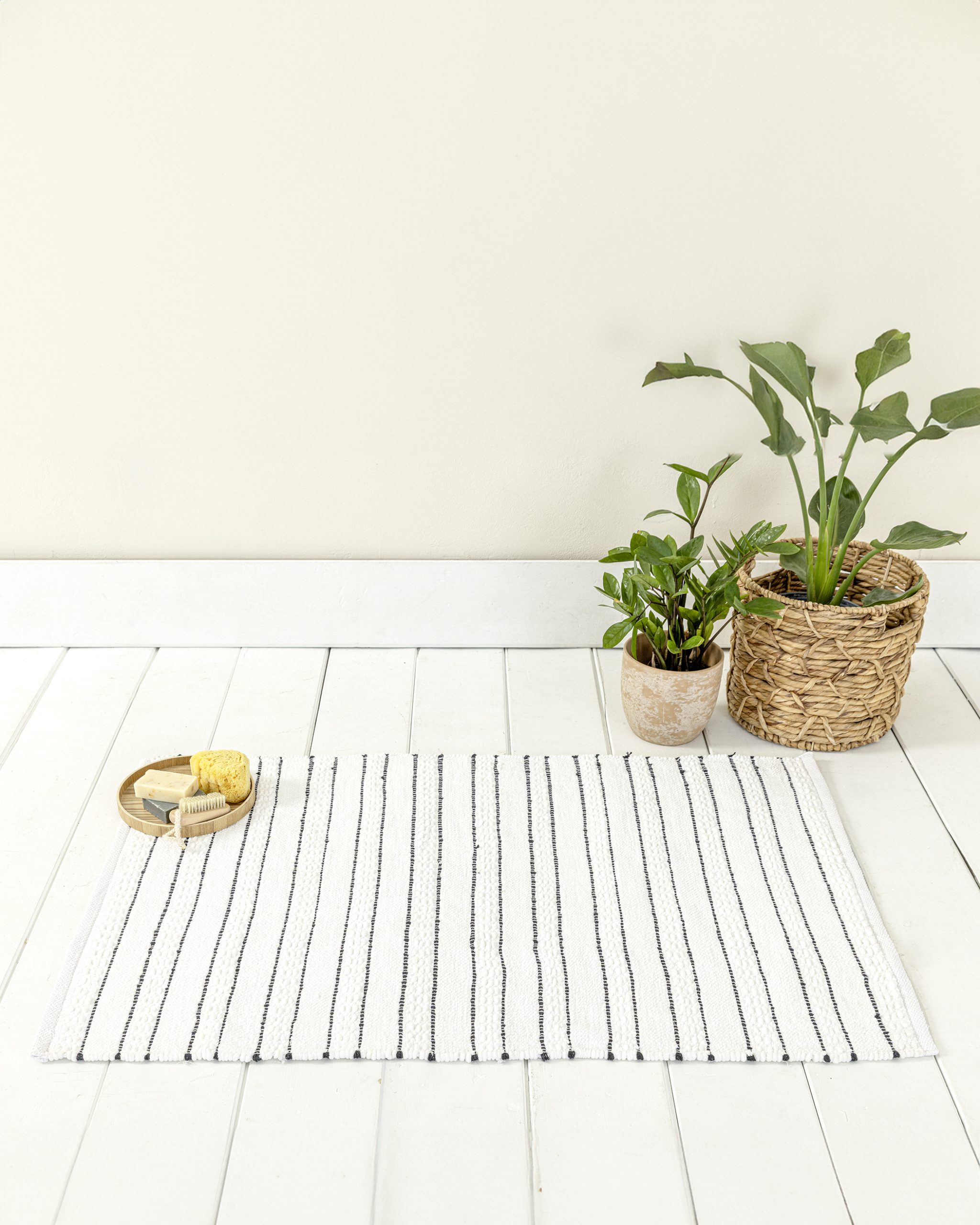 Nima Home Ταπέτο 50x80 - Moden Λευκό, Γκρι