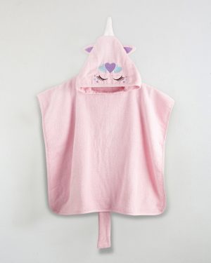 Nima Kids Πόντσο No 2/4 - Uniheart Ροζ