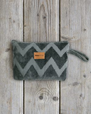 Nima Home Nεσεσέρ θαλάσσης 23x32 - Vida Dark Gray Γκρι