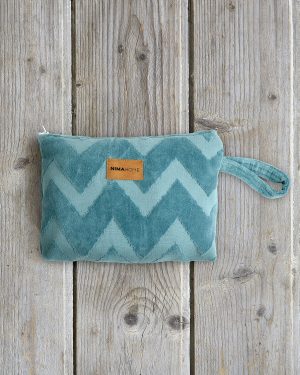 Nima Home Nεσεσέρ θαλάσσης 23x32 - Vida Petrol Πετρόλ, Τιρκουάζ