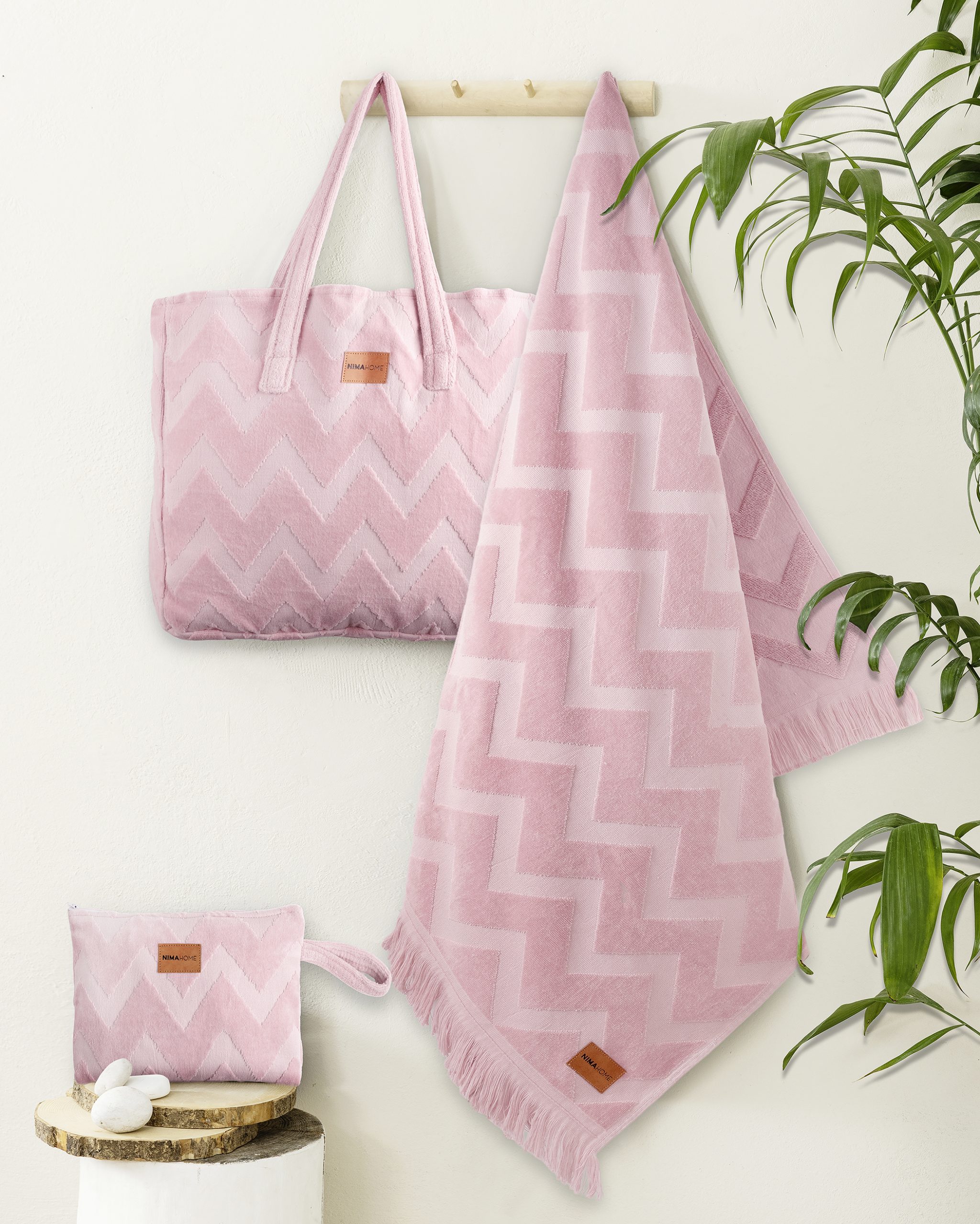 Nima Home Nεσεσέρ θαλάσσης 23x32 - Vida Pink Ροζ - Image 2