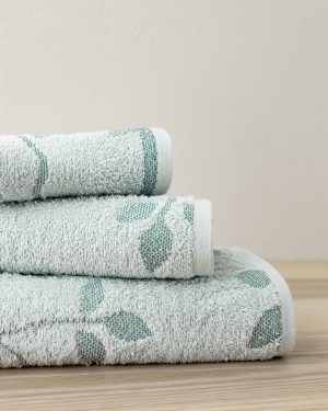 Nima Home Σετ Πετσέτες (30x50 + 50x90 + 70x140) - Diyo Aqua Mint Σιέλ