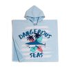 Melinen Home Παιδικο Ποντσο Θαλασσης Dangerous Light Blue 60x60