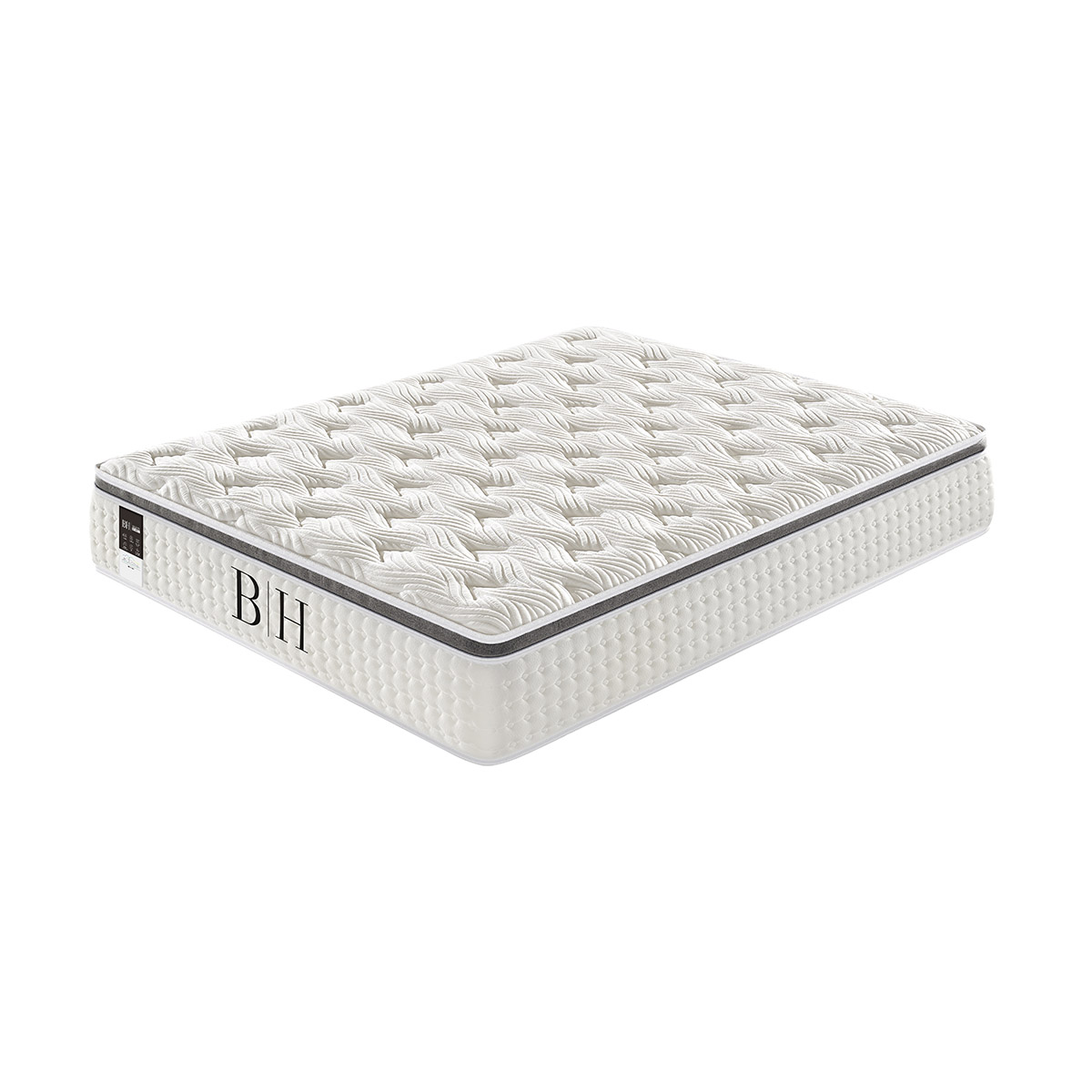 Beauty Home Στρώμα Luxe Υπέρδιπλο 160x200x36 Λευκό - Image 2