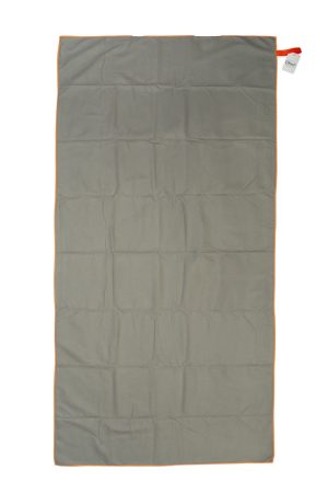 DIMcol Πετσέτα Γυμναστηρίου Quick Dry 50x80 Grey-Orange 90/10 Polyester/Polyamide
