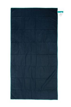 DIMcol Πετσέτα Γυμναστηρίου Quick Dry 50x80 Navy Blue-Turquoise 90/10 Polyester/Polyamide