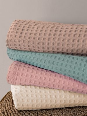 Palamaiki Κουβέρτα Πικέ 170x240 MARCIE PINK