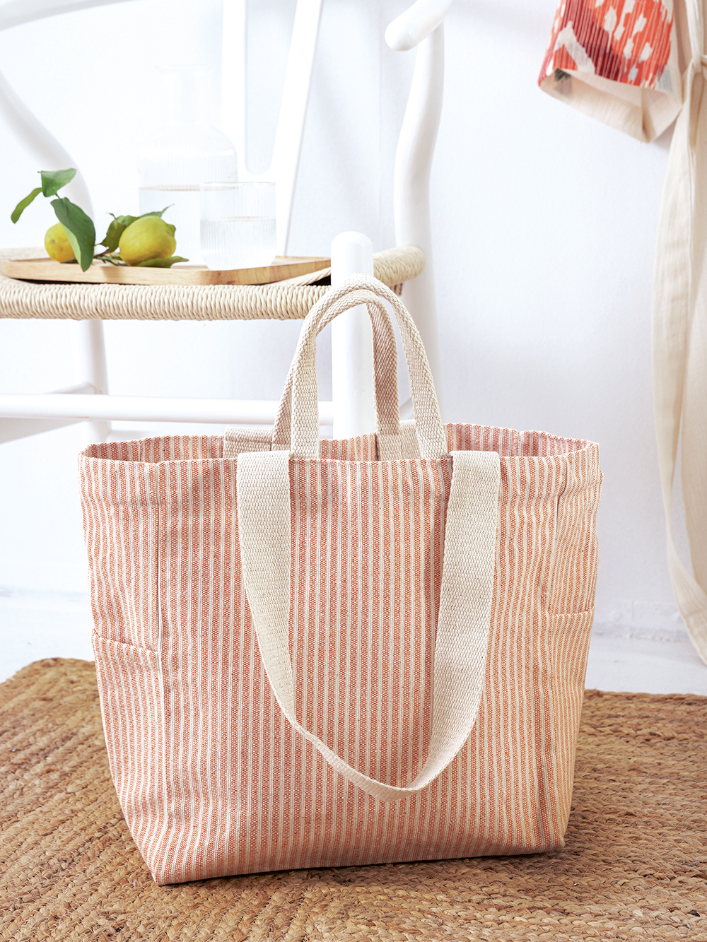 Palamaiki Τσάντα Θαλάσσης Beach Collection BAG SALMON