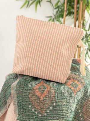 Palamaiki Νεσεσέρ Θαλάσσης Beach Collection POUCH SALMON