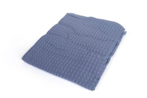 DIMcol Κουβέρτα Πικέ bebe Μονόχρωμη 325 gr/m² 85x110 Classic Blue 100% Cotton