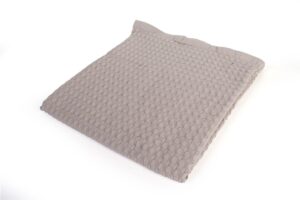 DIMcol Κουβέρτα Πικέ bebe Μονόχρωμη 325 gr/m² 85x110 Elephant 100% Cotton