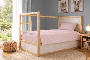 DIMcol Κουβέρτα Πικέ Μονόχρωμη 325 gr/m² 165x270 English Rose 100% Cotton